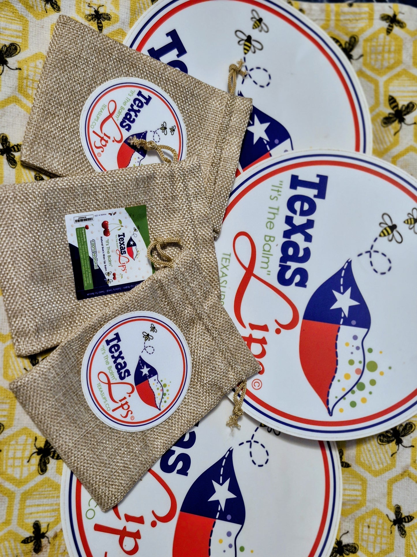 Natural Burlap Gift Bag